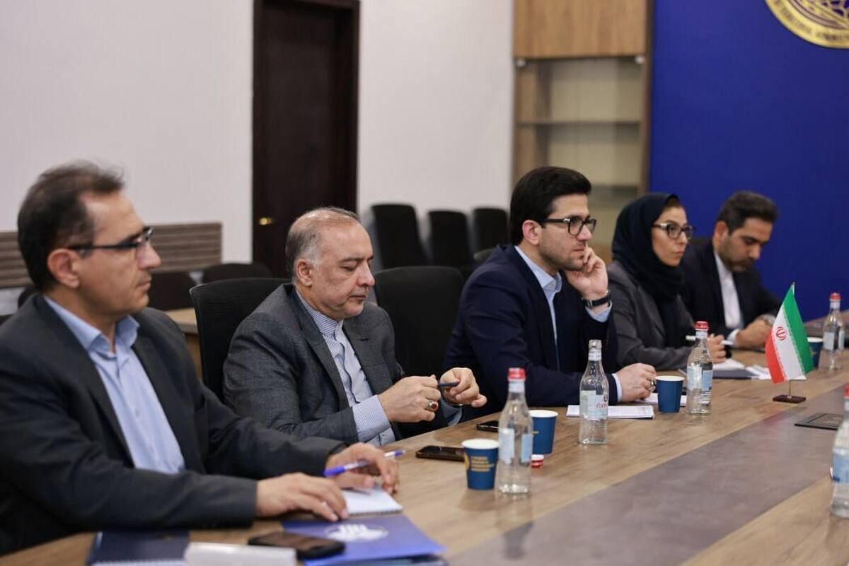 گفتگوی مدیرعامل شرکت ملی پالایش و پخش فرآورده‌های نفتی با معاون وزیر اقتصاد ارمنستان