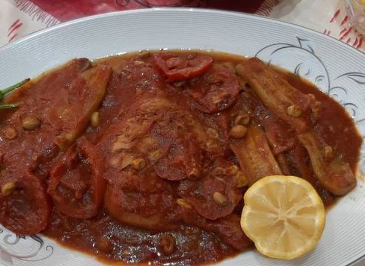 دستور پخت کامل خورش کدو و بادمجان با مرغ برای ناهار