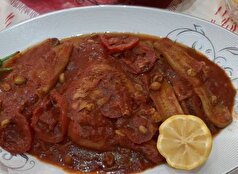 دستور پخت کامل خورش کدو و بادمجان با مرغ برای ناهار