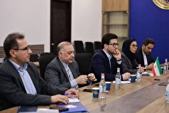 گفتگوی مدیرعامل شرکت ملی پالایش و پخش فرآورده‌های نفتی با معاون وزیر اقتصاد ارمنستان