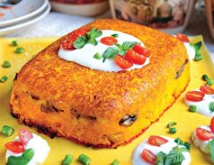 یکبار این ته چین خوشمزه گوجه فرنگی را امتحان کن عاشقش می‌شی