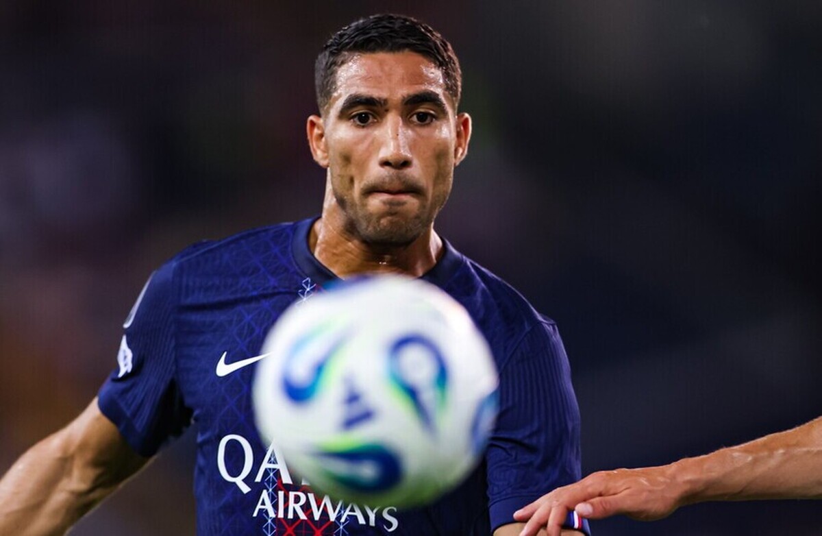 تنش جدید بین پاری سن ژرمن و اشرف حکیمی بر سر توپ طلا