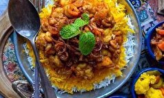 میگو پلو با کشمش جنوبی بهترین گزینه برای نهار
