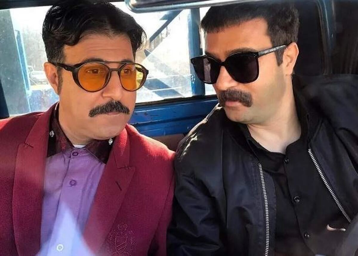عکس کیوت رحمت سریال پایتخت با بدل هاردی پربازدید شد