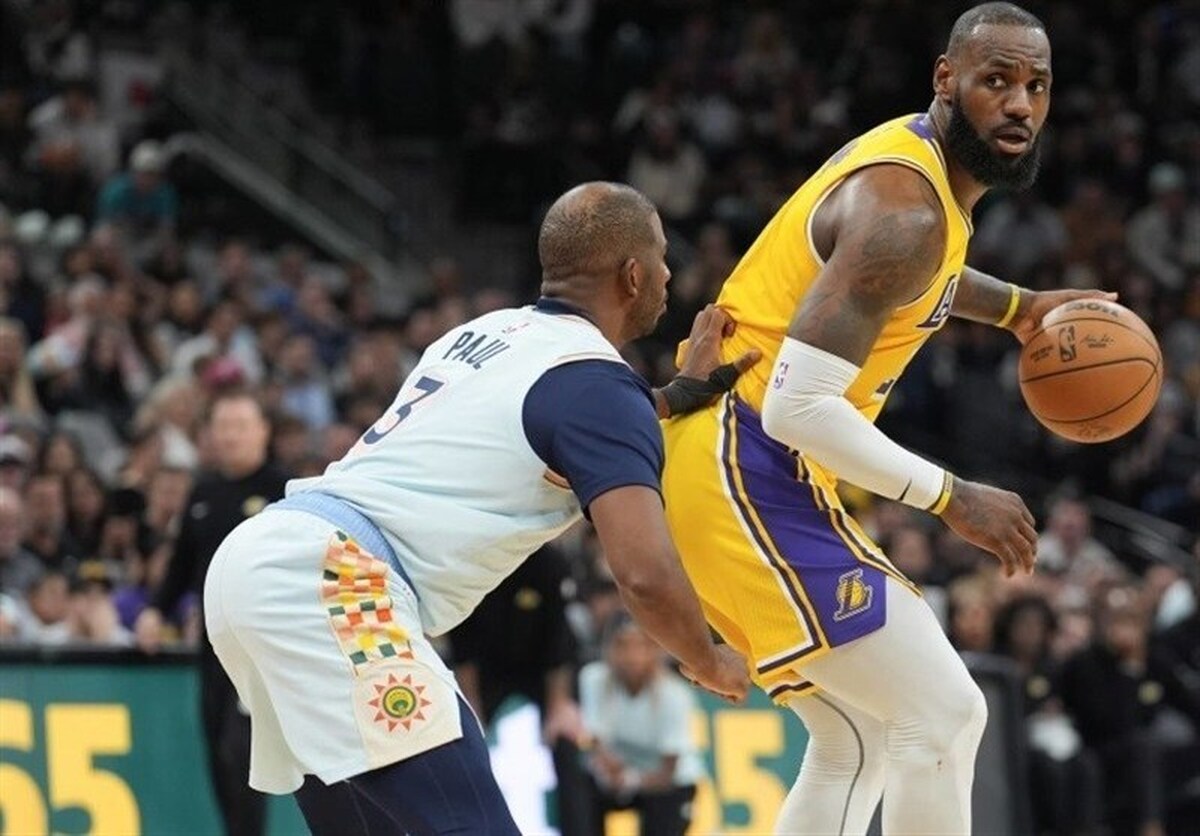 رکورد تاریخی لبران جیمز/ رویارویی با بیش از یک‌سوم بازیکنان تاریخ NBA