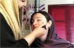 سلفی بامزه نیکا فرقانی در اتاق گریم پایتخت، آخرین فصلی که در این سریال حضور داشت!