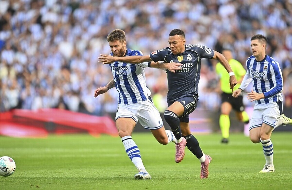 رئال مادرید با ده بازیکن، از مخمصه رئال سوسیداد بیرون آمد