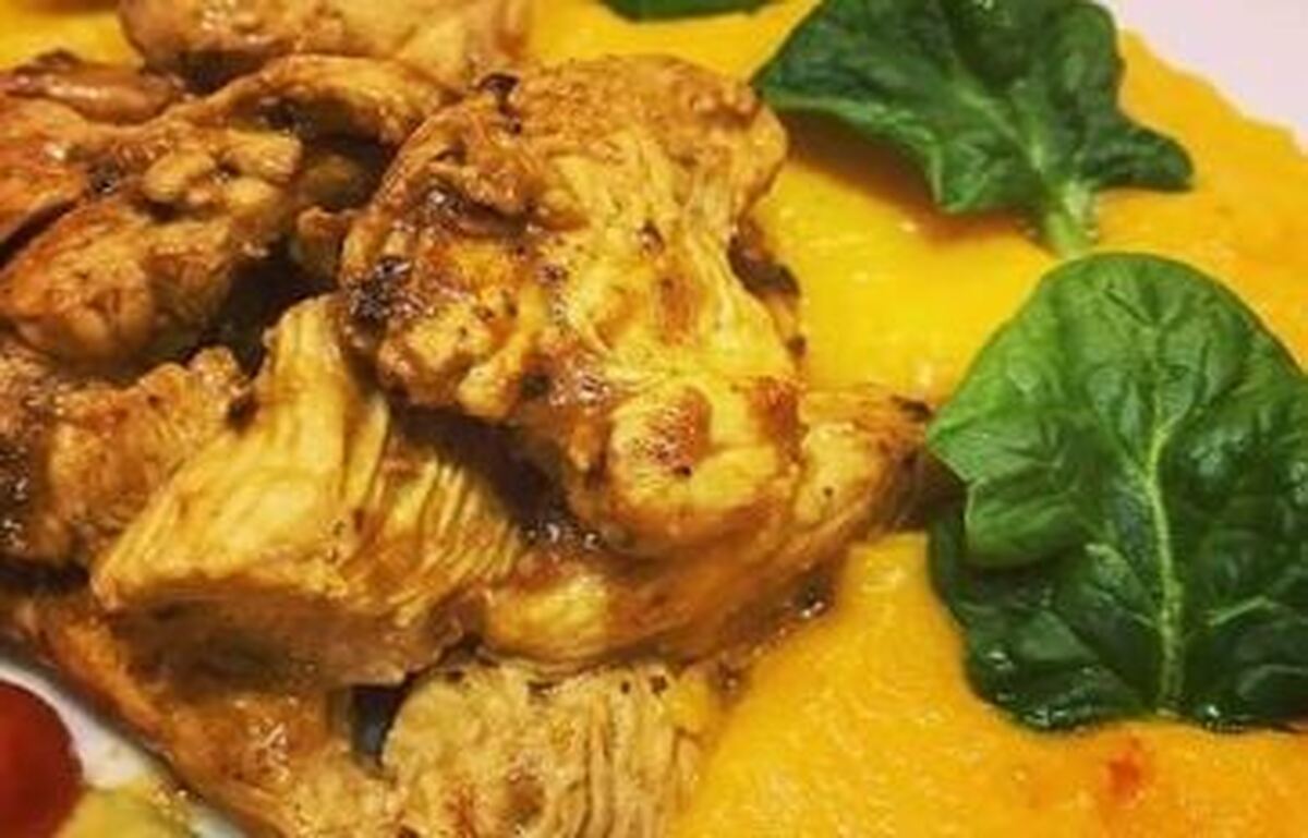 در ۸ مرحله این خوراک مرغ با سس خردل را آماده کنید