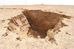 ۹۰ درصد فروچاله‌های همدان با برداشت غیرمجاز آب منابع زیرزمینی مرتبط است