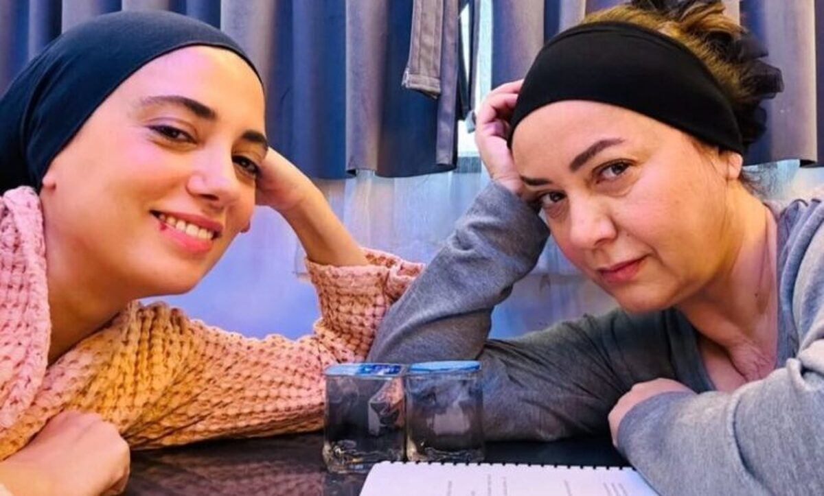 سلفی سیبل تاشچی‌اوعلو و جرن کاراکوج در پشت صحنه یک پروژه جدید!