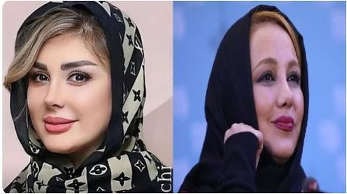 دونفره‌های صمیمانه بهنوش بختیاری و نیوشا ضیغمی با گریم‌های متفاوت/چقدر پیر شدن!