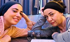 سلفی سیبل تاشچی‌اوعلو و جرن کاراکوج در پشت صحنه یک پروژه جدید!