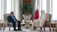 تاکید امیر قطر بر روابط راهبردی با آمریکا در دیدار با روبیو