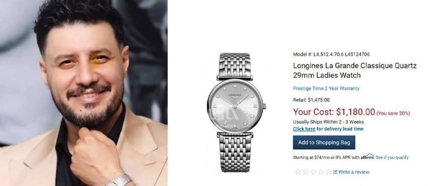 ساعت خاص و گران قیمت جواد عزتی از چشم عکاسان پنهان نماند! /قیمت ساعت خاص و گران قیمت جواد عزتی از چشم عکاسان پنهان نماند! /قیمت