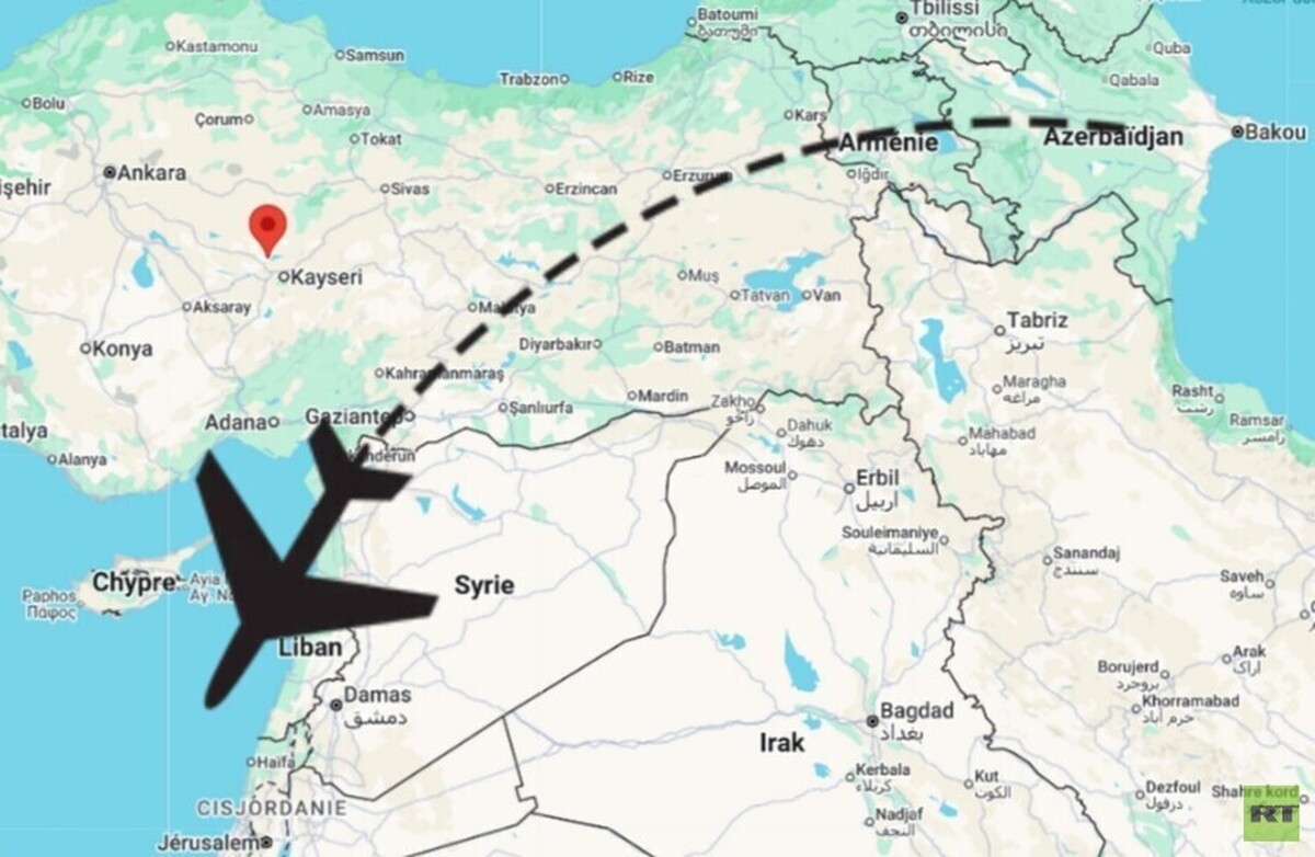 سلاح یا کمک؟ هواپیمای آذربایجانی از حریم هوایی ترکیه برای فرود در تل آویو استفاده کرد