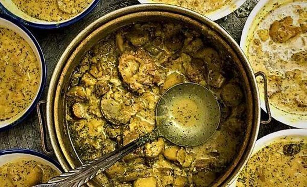 ۵ مرحله برای تهیه آبگرمو معروف روستای محمدآباد