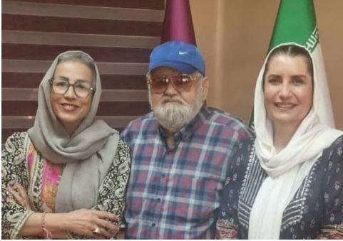 قابی ناب از دو بازیگر پیشکسوت/اکبر عبدی و فریبا کوثری با پوششی دیدنی
