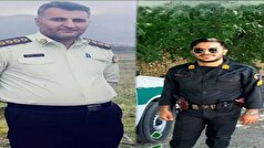 فوت ۲ مامور فراجا در پی واژگونی خودروی پلیس