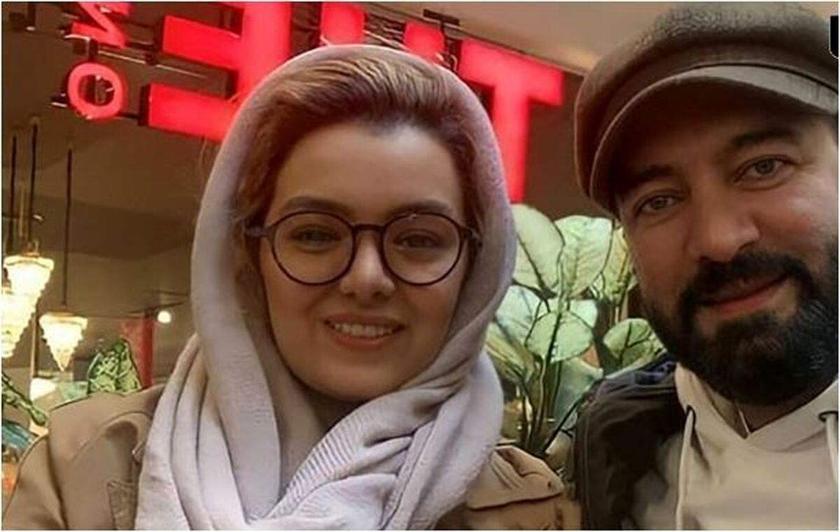 قابی خانوادگی از مجید صالحی به همراه دو قلو‌های خوشگل و خوردنی اش!