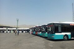 ۱۳ دستگاه اتوبوس جدید در منطقه ۴ تهران آغاز به کار کرد