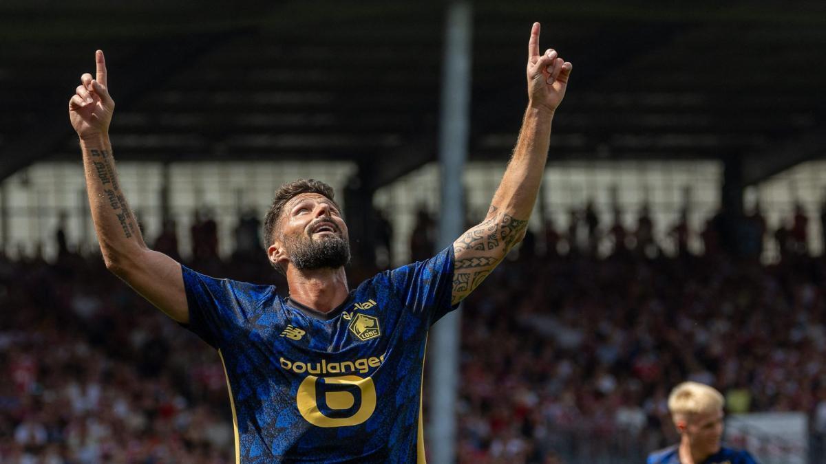 قهرمان، اولیویه ژیرو، همه را در LOSC تحت تأثیر قرار داد!