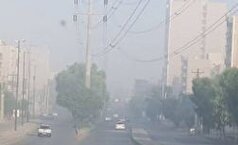 آلودگی هوا در ۱۳ شهر خوزستان