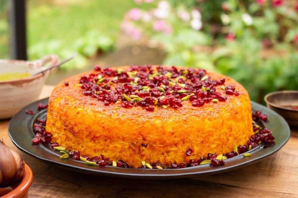 رسپی یک شکل دیگری از ته چین با بادمجان که عاشقش می‌شید!
