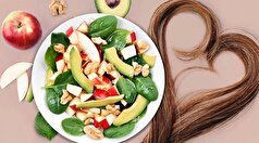 به کمک این مواد غذایی مو‌هایی سالم و درخشان داشته باشید