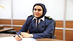 نادیا جابری اولین افسر دریانورد زن خوزستانی شد