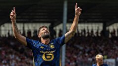قهرمان، اولیویه ژیرو، همه را در LOSC تحت تأثیر قرار داد!