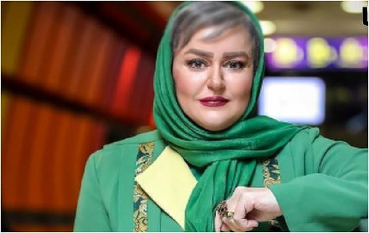 لباس عروس خیلی پوشیده نعیمه نظام دوست با چادر و مقنعه/دوس داره تو عروسیش با حجاب باشه ولی روز‌های دیگه نه!