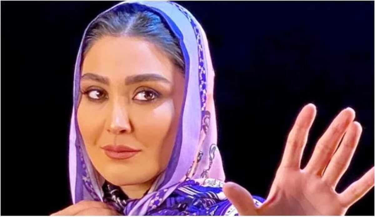مدل موی چتری و بلوند مریم معصومی در پرتره جدیدش جلب توجه کرد/چه عروسکی شده!