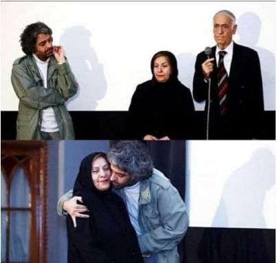 عکس‌های صمیمی بابک خرمدین در کنار پدر و مادرش