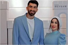 قاب عاشقانه علیرضا بیرانوند و همسرش پر بازدید شد/یکیشون استقلالیه اون یکی پرسپولیسی
