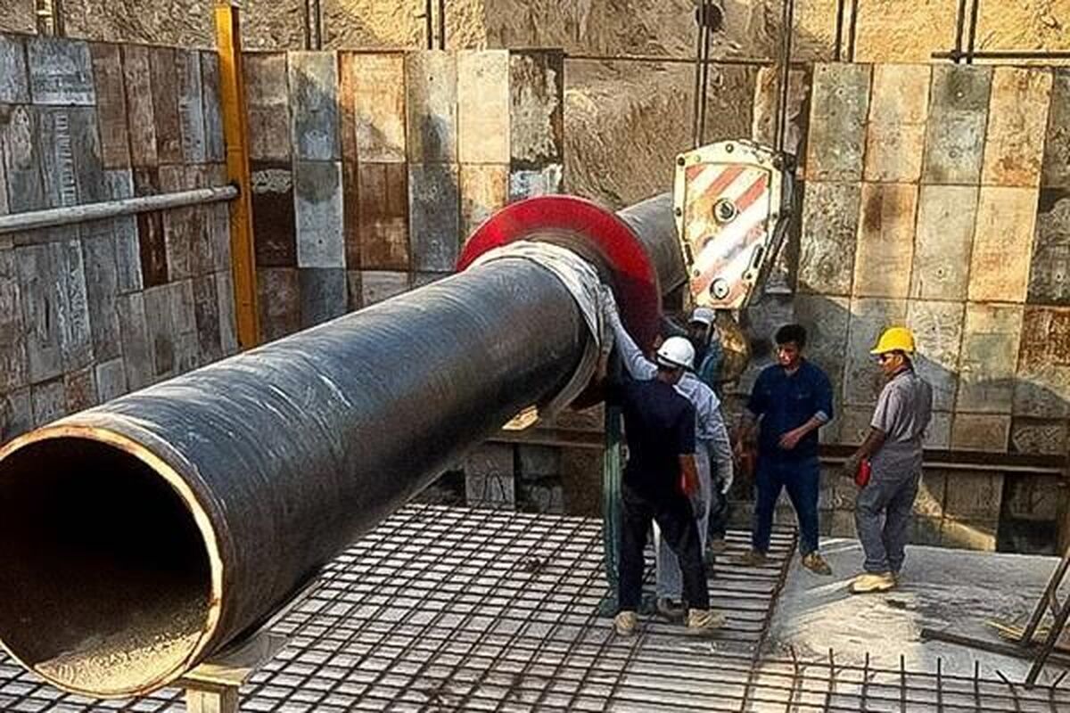 به پایان رسیدن خط لوله بخش خشکی به طول ۵ کیلومتر در فاز ۱۶ پارس جنوبی