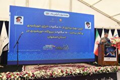 ۸۰ مگاوات نیروگاه جدید انرژی خورشیدی در استان به بهره‌برداری رسید