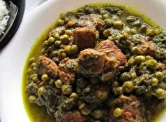 خورش نخود سبز و شوید یه ترکیب عالی برای شام