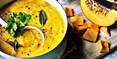 برای پخت یک آش کدو حلوایی خوشمزه این رسپی را از دست ندهید