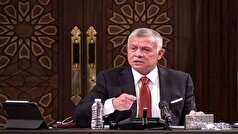 شاه اردن بر توقف جنگ در غزه و تاسیس کشور فلسطین تأکید کرد