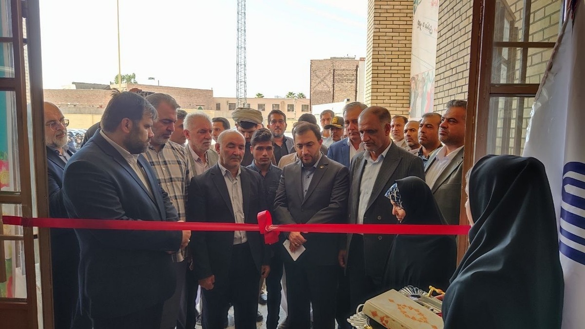 افتتاح مدرسه ۱۴ کلاسه برکت شهیدان آبیز در زاهدان همزمان با آغاز سال تحصیلی