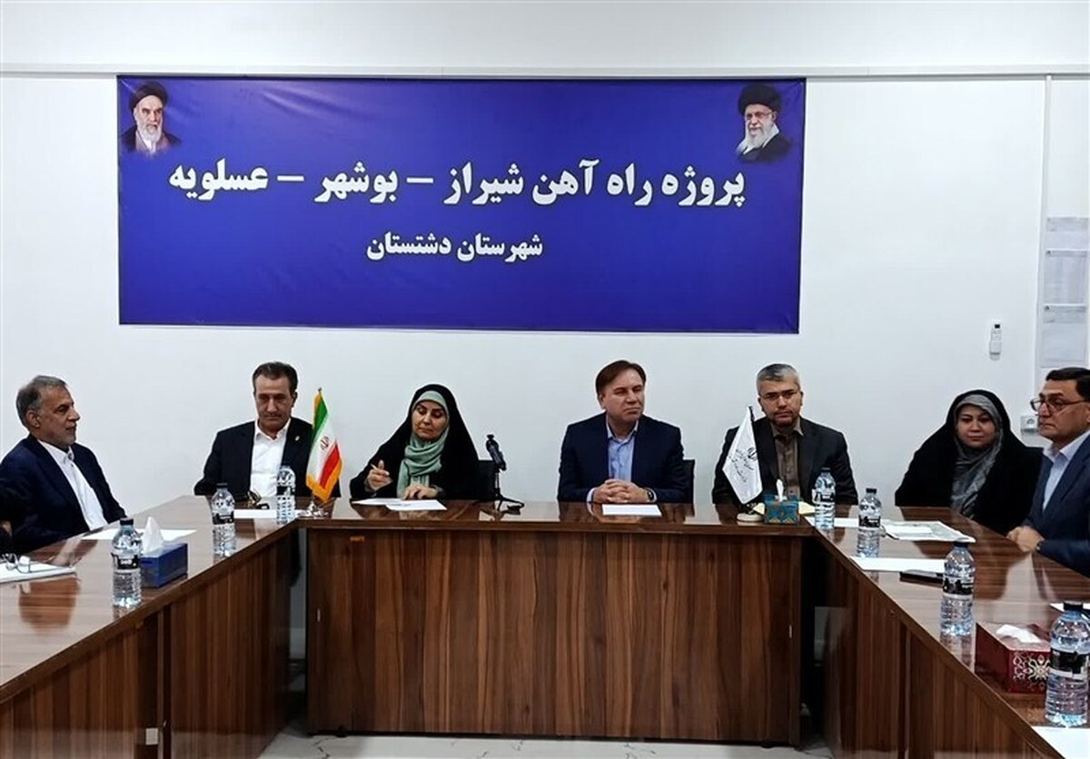 وزیر راه: ۱۰۰۰ میلیارد تومان برای پروژه راه‌آهن شیراز - بوشهر اختصاص یافت
