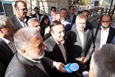 بازدید معاون رئیس‌جمهور از پروژه‌های درمانی در قزوین