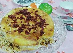 رسپی مخصوص تهیه گردو پلو شهرکرد برای ناهار