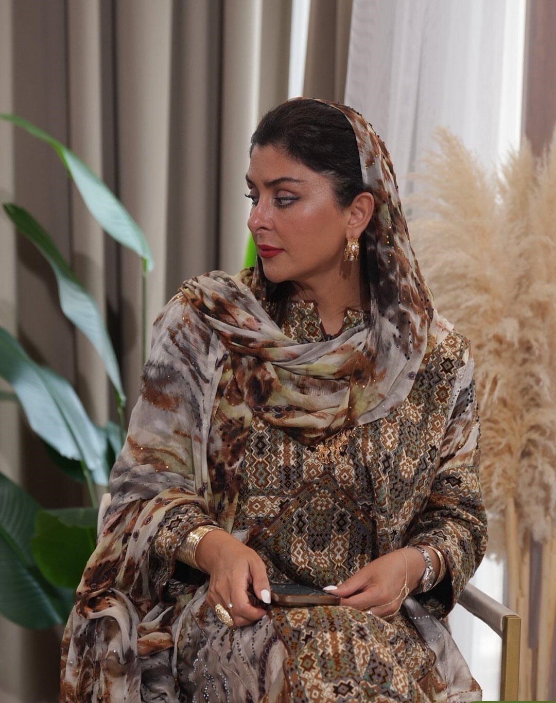 شیرین مقدم با استایل بلوچی خاص و شلوغش دلبری کرد! +عکس