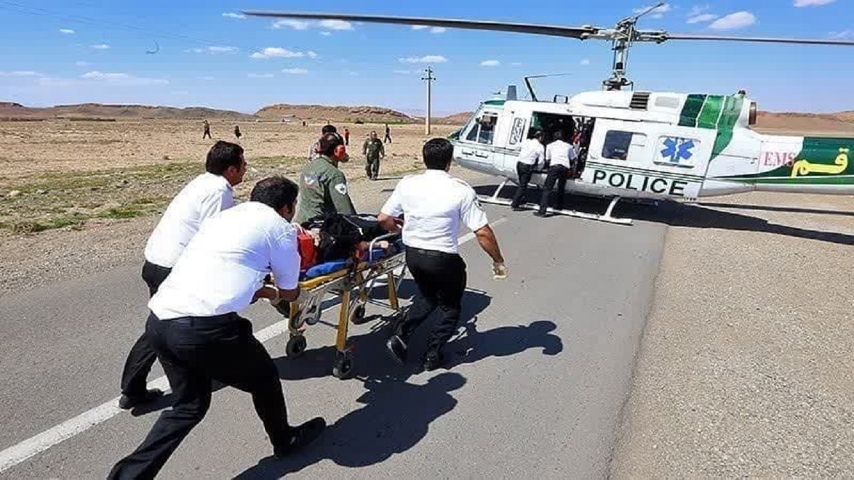 پنج مصدوم در حادثه واژگونی پراید در جاده گرمسار