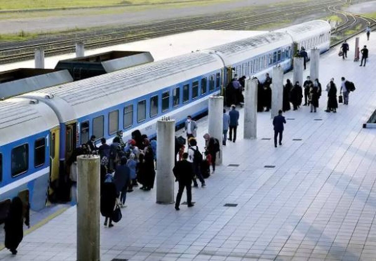 در نیمه نخست امسال ۱۵ میلیون و ۸۰۰ نفر مسافر ریلی شدند