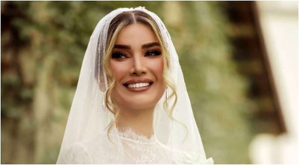 پرتره جدید متین ستوده، با میکاپ جذاب اروپایی و رژ قرمزش جلب توجه کرد+عکس