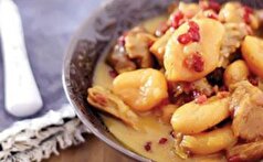 آموزش مرحله به مرحله پخت خورش آلو و قیسی