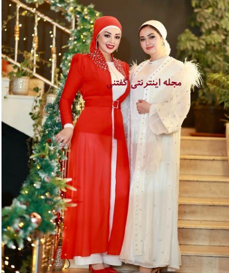 بازیگر نقش چمن در سریال پایتخت با یک لباس مجلسی سفید همه رو انگشت به دهان گذاشت!