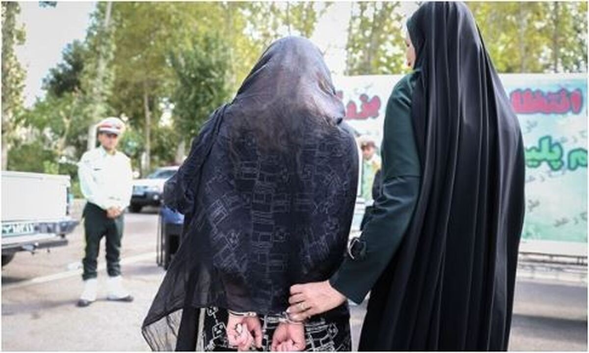 زن سارقی که طلا فروشی‌ها را مورد هدف قرار می‌داد دستگیر شد